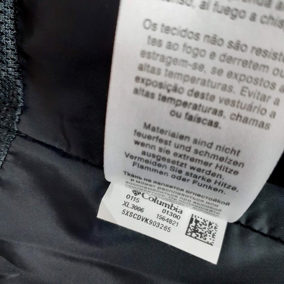 Columbia Waterproof Omnitech Rain Jacket. Size S. Purple/blue Full zip. Hood - Picture 11 of 12